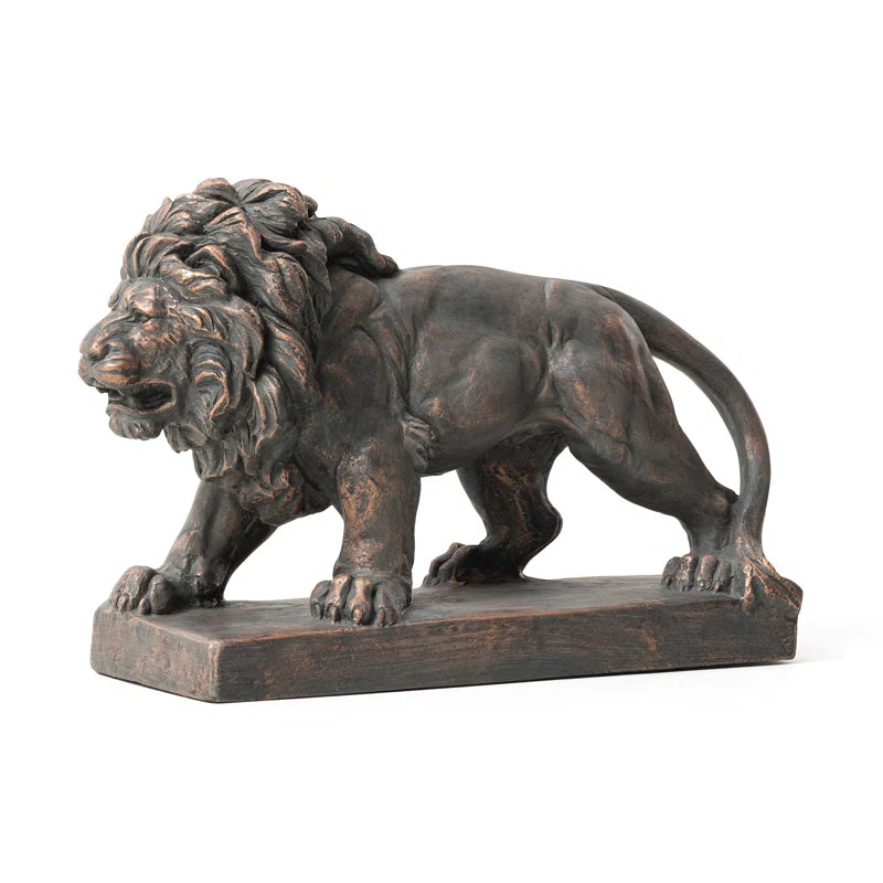 Lokman Lion Magnesium Oxide Garden Statue