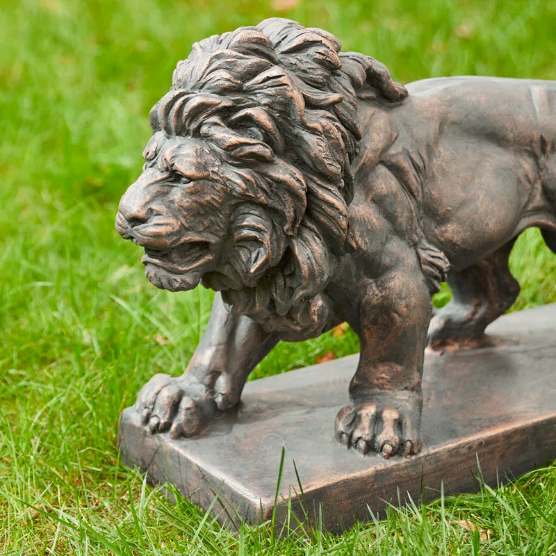 Lokman Lion Magnesium Oxide Garden Statue
