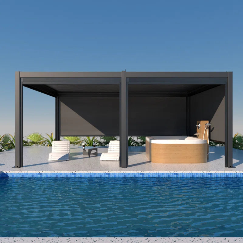 Motorized Aluminum Louver Pergola