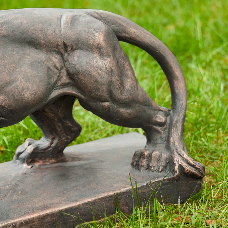 Lokman Lion Magnesium Oxide Garden Statue
