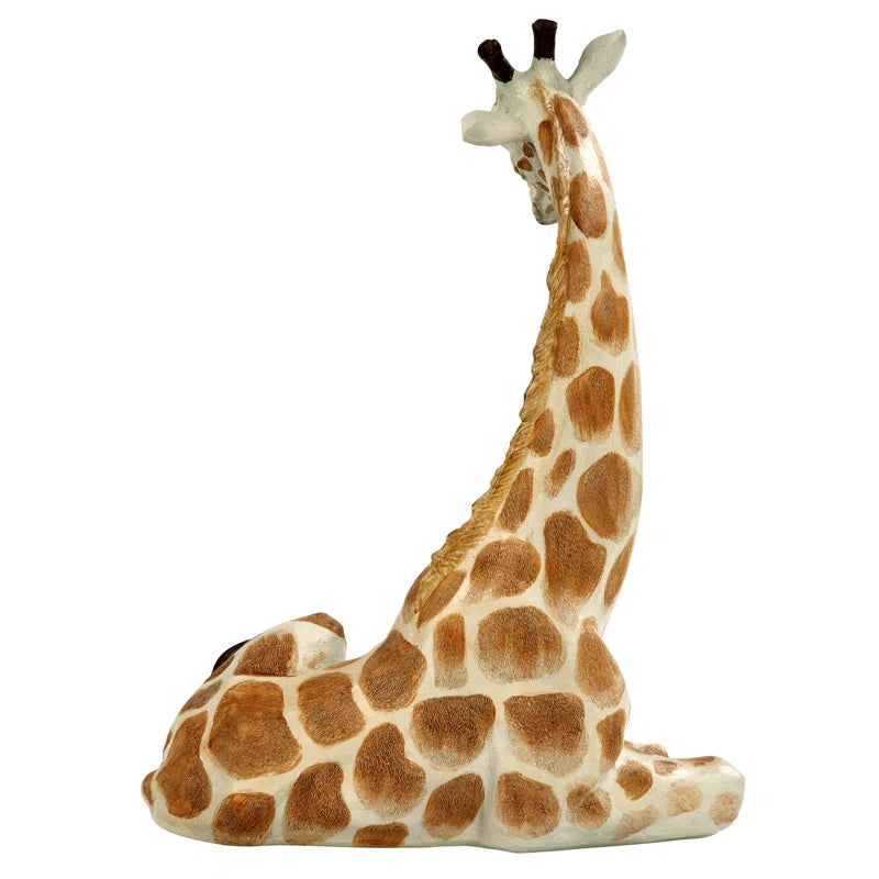 Zari the Resting Giraffe Statue