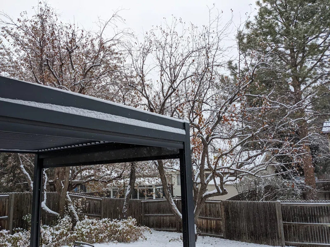 Motorized Aluminum Louver Pergola