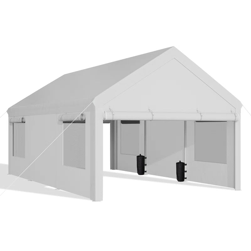 12 Ft. W X 20 Ft. D Heavy Duty Carport