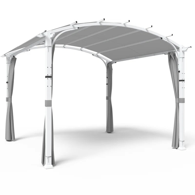 11 Ft. W X 11 Ft. D Pergola with Canopy