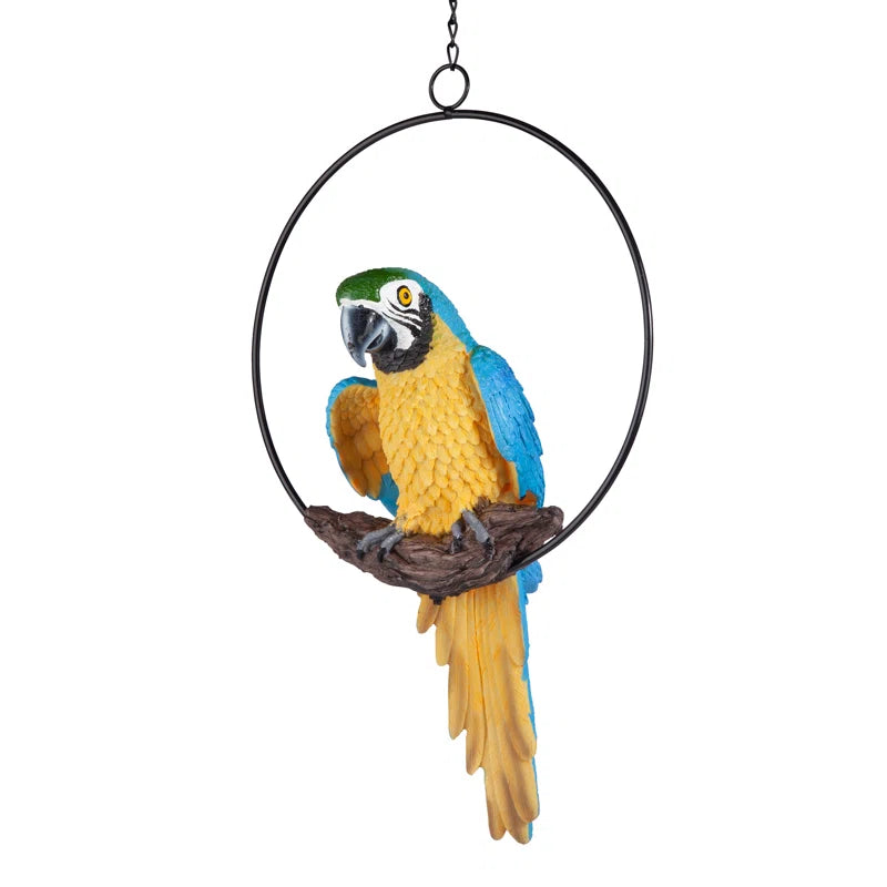 Polly in Paradise Parrot Statue