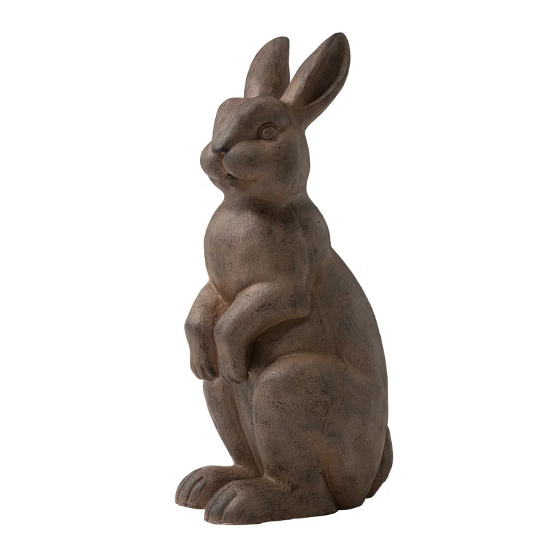 Zachary MGO Standing Rabbit Garden Statue