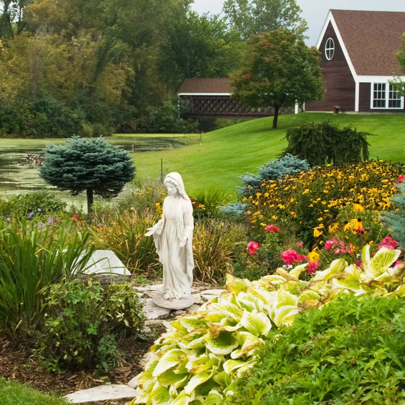 Toland Religious & Spiritual Weather Resistant Magnesium Oxide Garden Statue