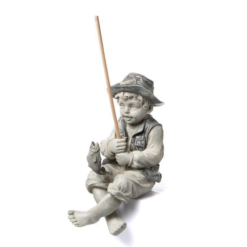 Frederic the Little Fisherman of Avignon Statue