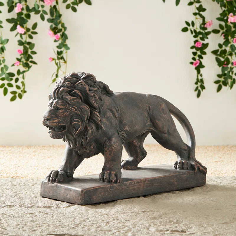 Lokman Lion Magnesium Oxide Garden Statue