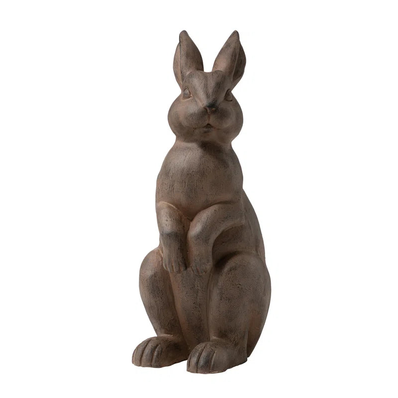 Zachary MGO Standing Rabbit Garden Statue