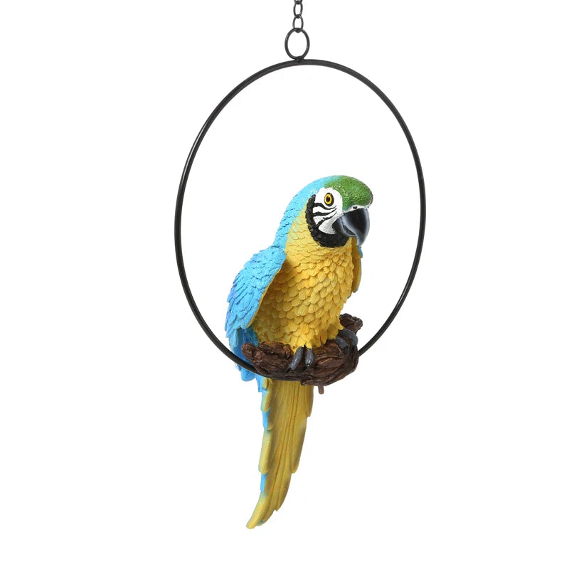 Polly in Paradise Parrot Statue