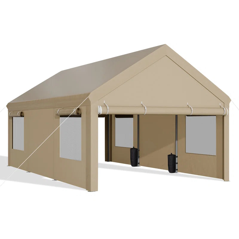 12 Ft. W X 20 Ft. D Heavy Duty Carport