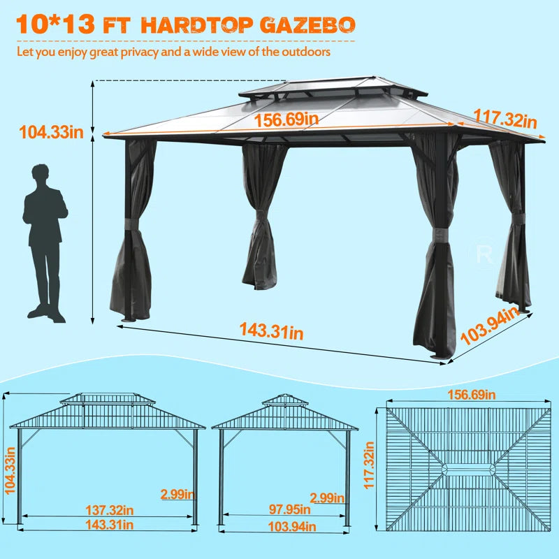 Aluminum Patio Gazebo