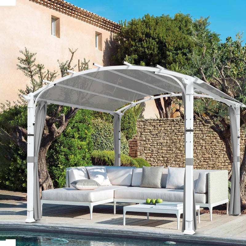 11 Ft. W X 11 Ft. D Pergola with Canopy