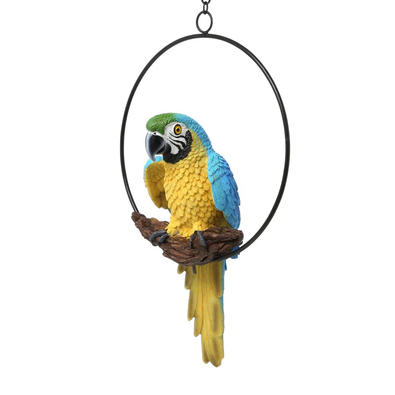 Polly in Paradise Parrot Statue