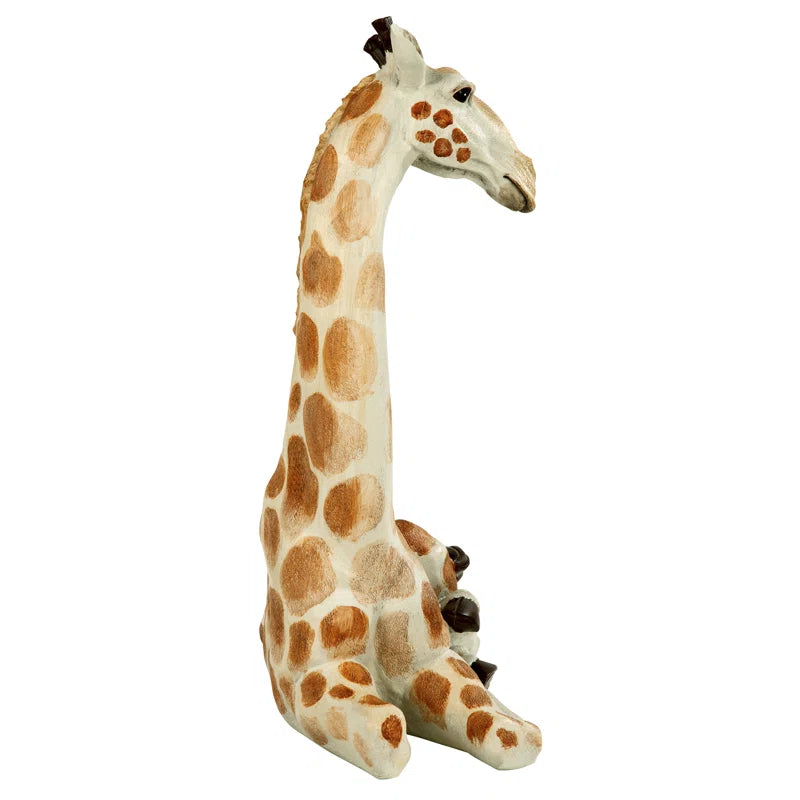 Zari the Resting Giraffe Statue