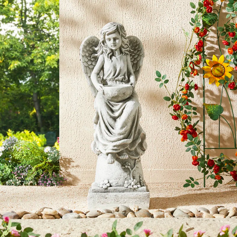 Isenhour Angels & Cherubs MGO Garden Statue