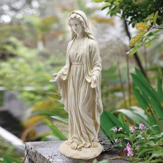 Toland Religious & Spiritual Weather Resistant Magnesium Oxide Garden Statue