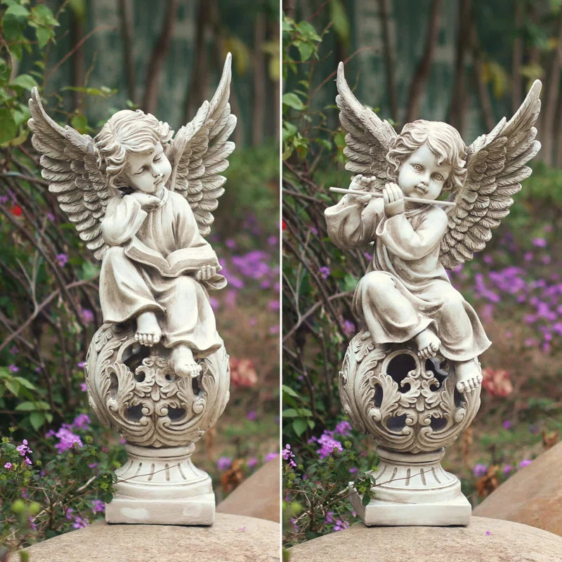 Kaleinani Greek & Roman Water Resistant Iron Garden Statue