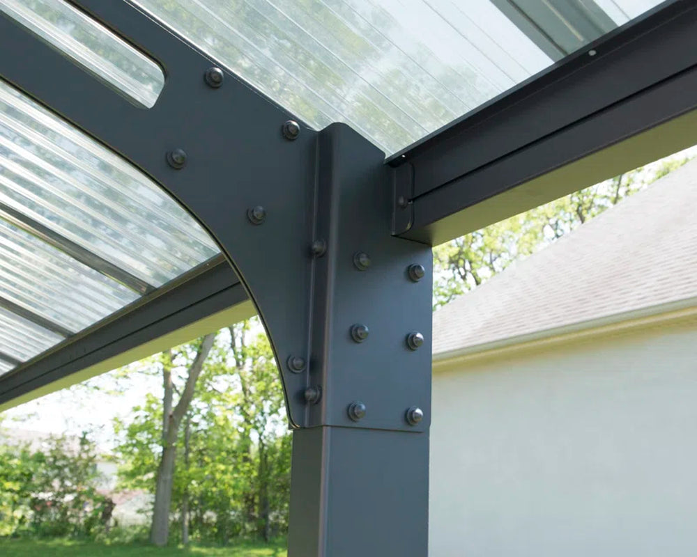 Palram -  Arizona Wave 19 W X 16.2 D Carport