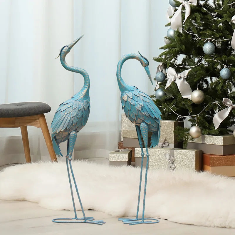 Moller Bird Metal Garden Statue