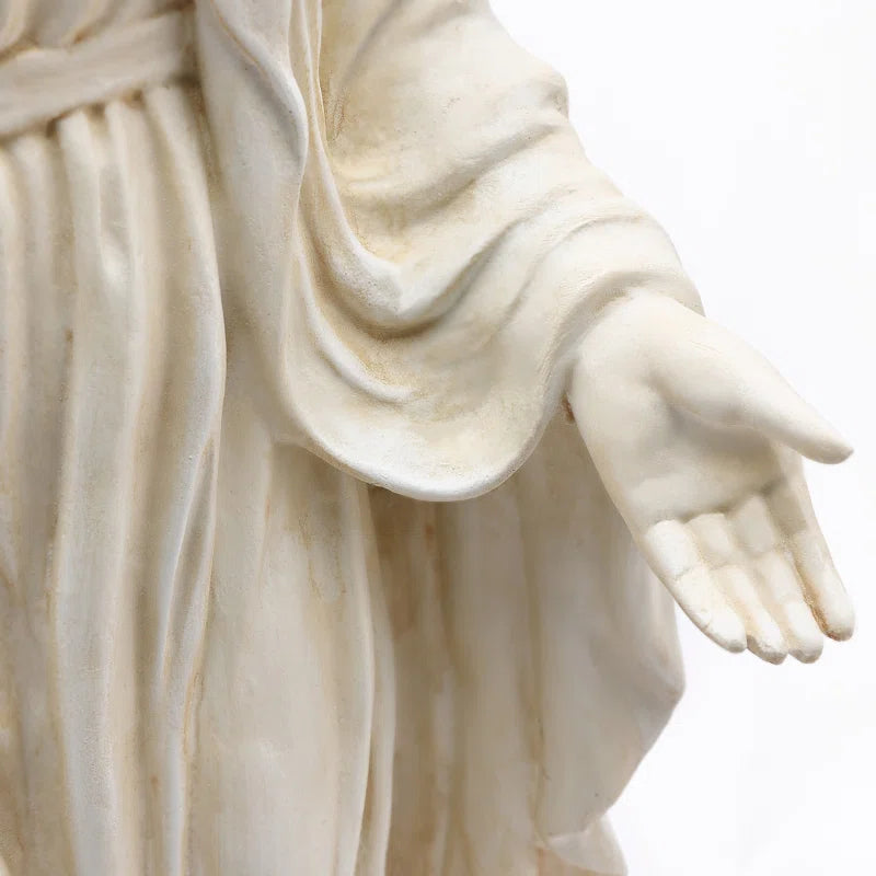 Toland Religious & Spiritual Weather Resistant Magnesium Oxide Garden Statue