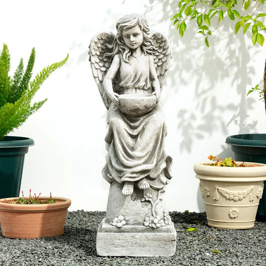 Isenhour Angels & Cherubs MGO Garden Statue