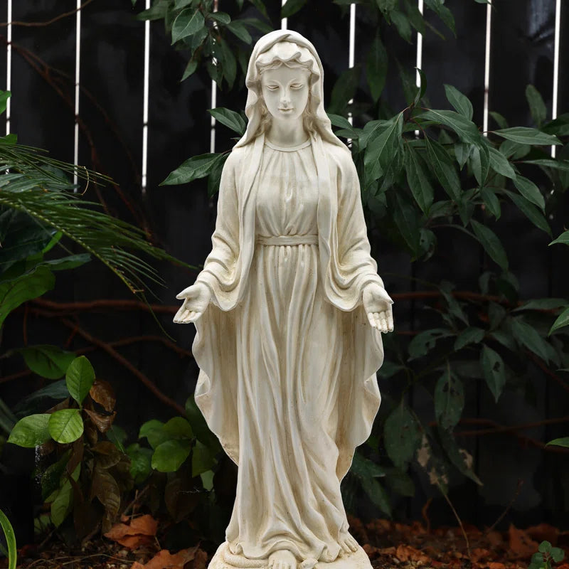 Toland Religious & Spiritual Weather Resistant Magnesium Oxide Garden Statue